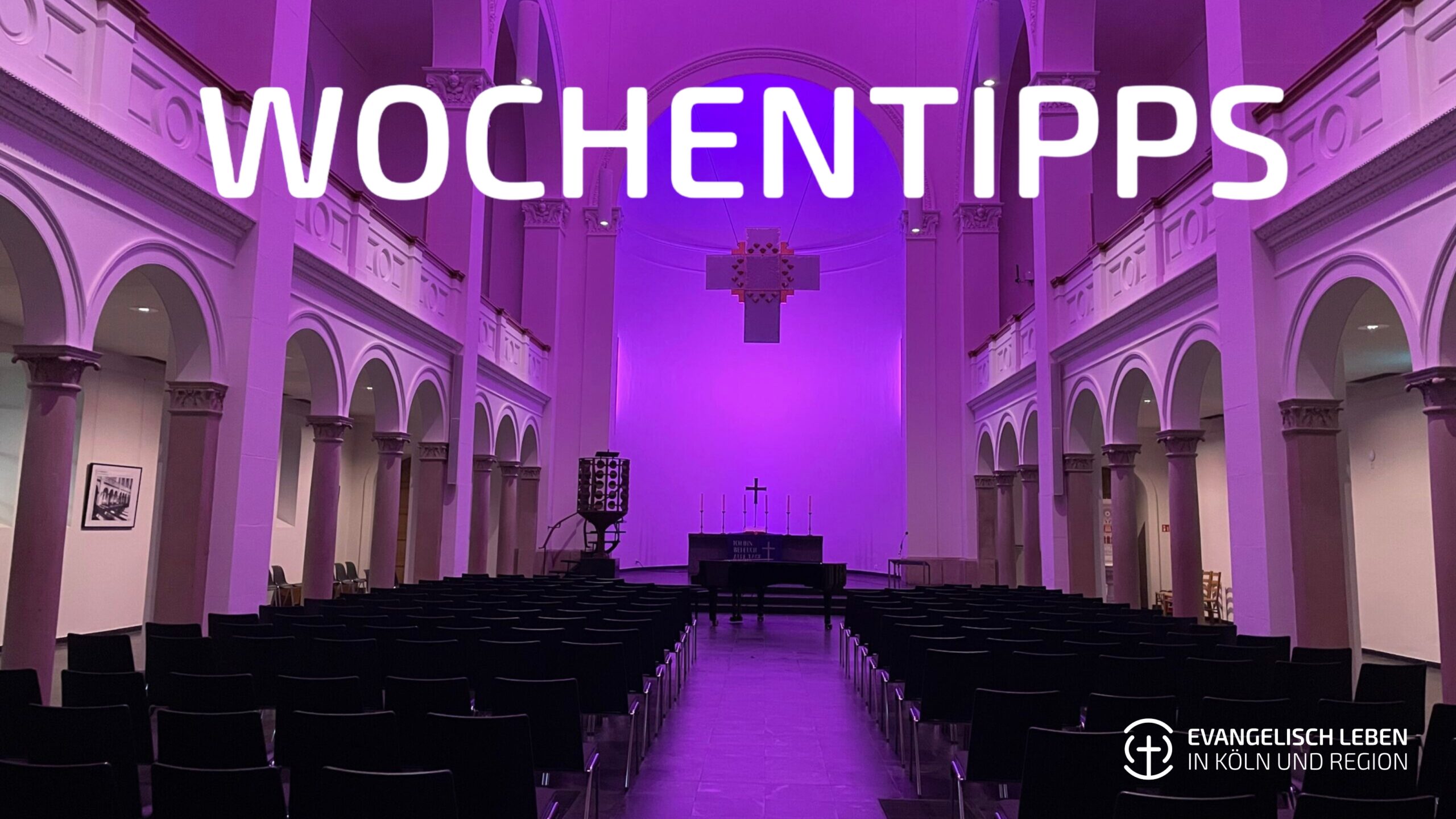 Du betrachtest gerade Unsere Wochentipps: Lange Nacht der Kirchen und Ausstellung zum Weltfrauentag