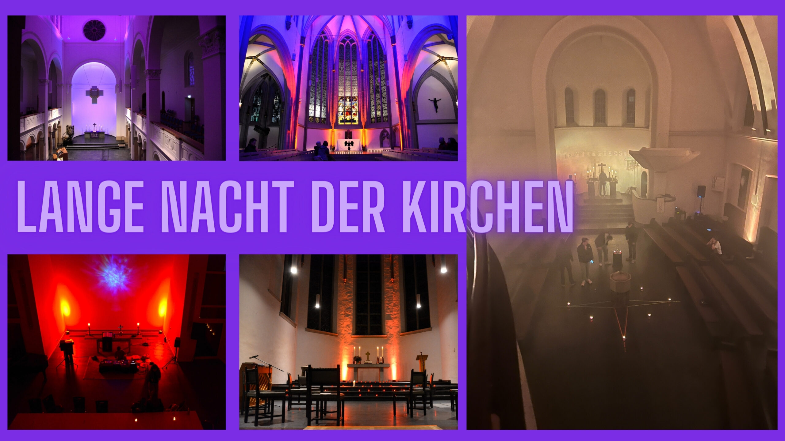 Du betrachtest gerade Spektakuläre Illuminationen und meditative Musik: Lange Nacht der Kirchen