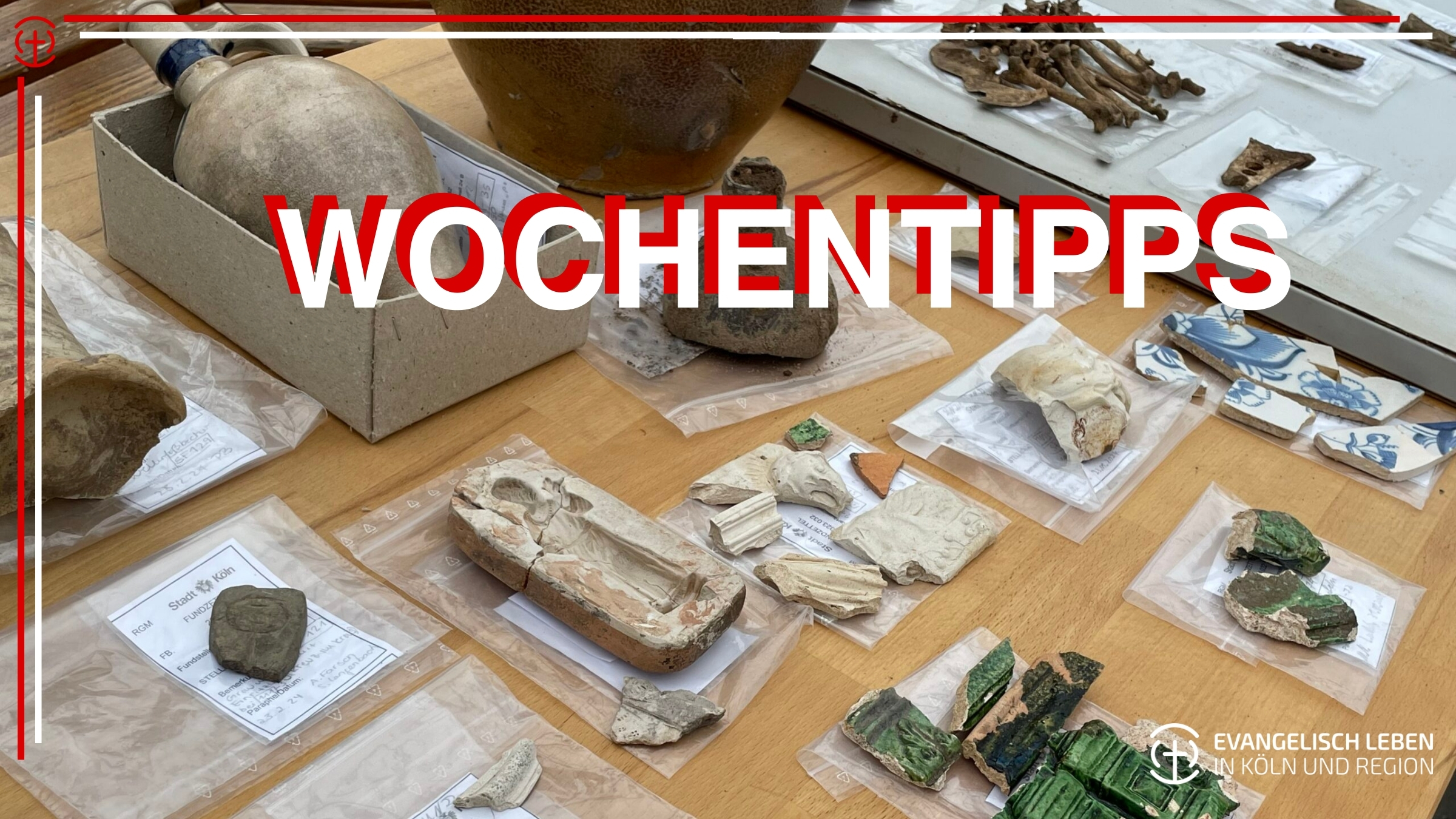 Du betrachtest gerade Unsere Wochentipps: Campus Kartause – Vortrag über archäologische Ausgrabungen und Weihnachts-Mitsing-Konzert