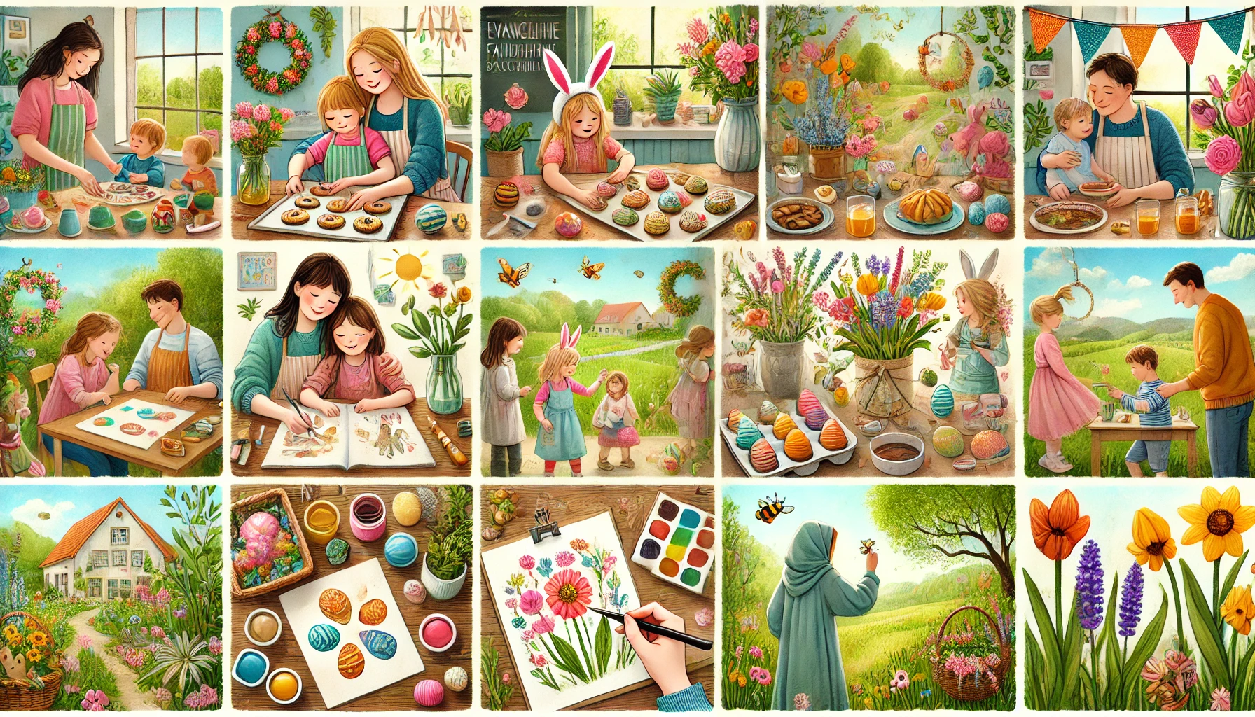 Du betrachtest gerade Von Osterbäckerei bis Aquarellkunst – der Frühling bei der fbs