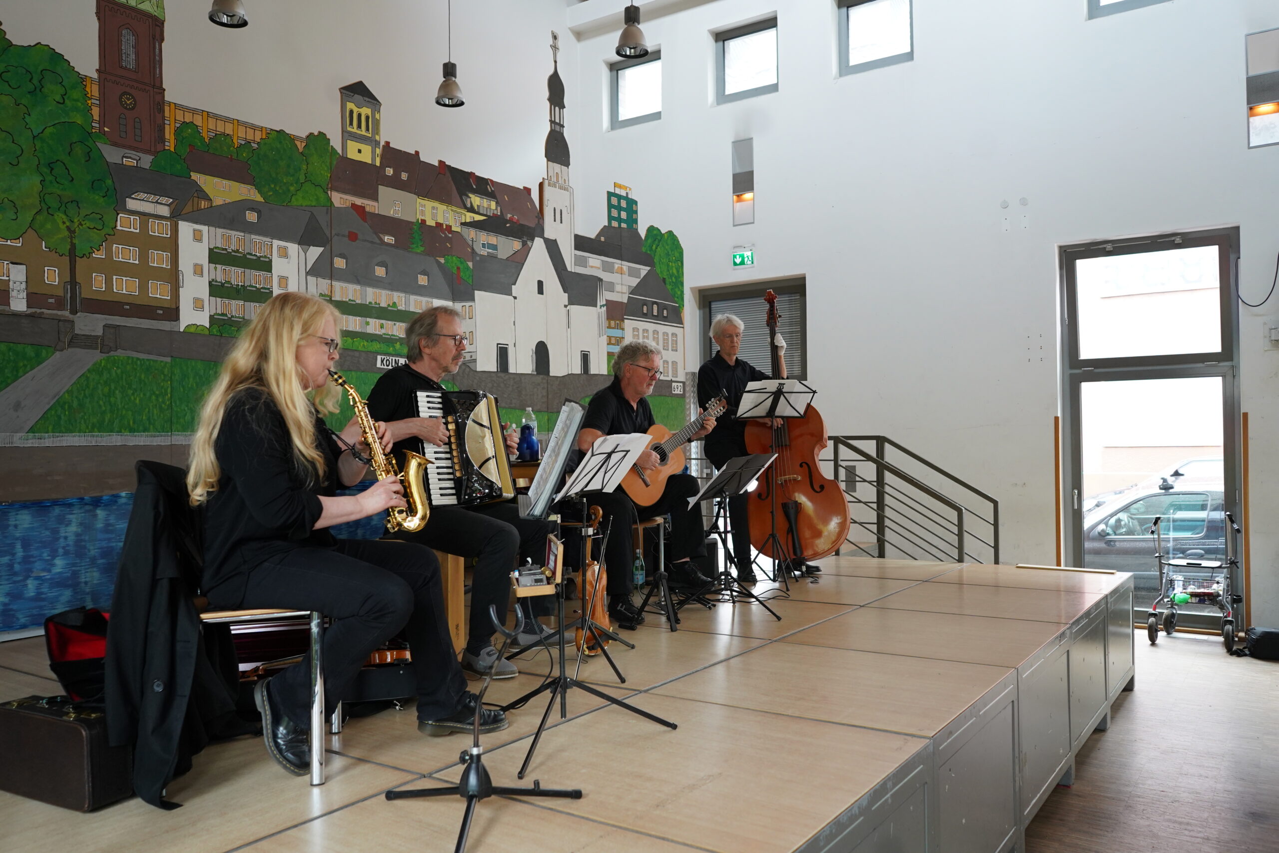 Die Band „Krapplack“.