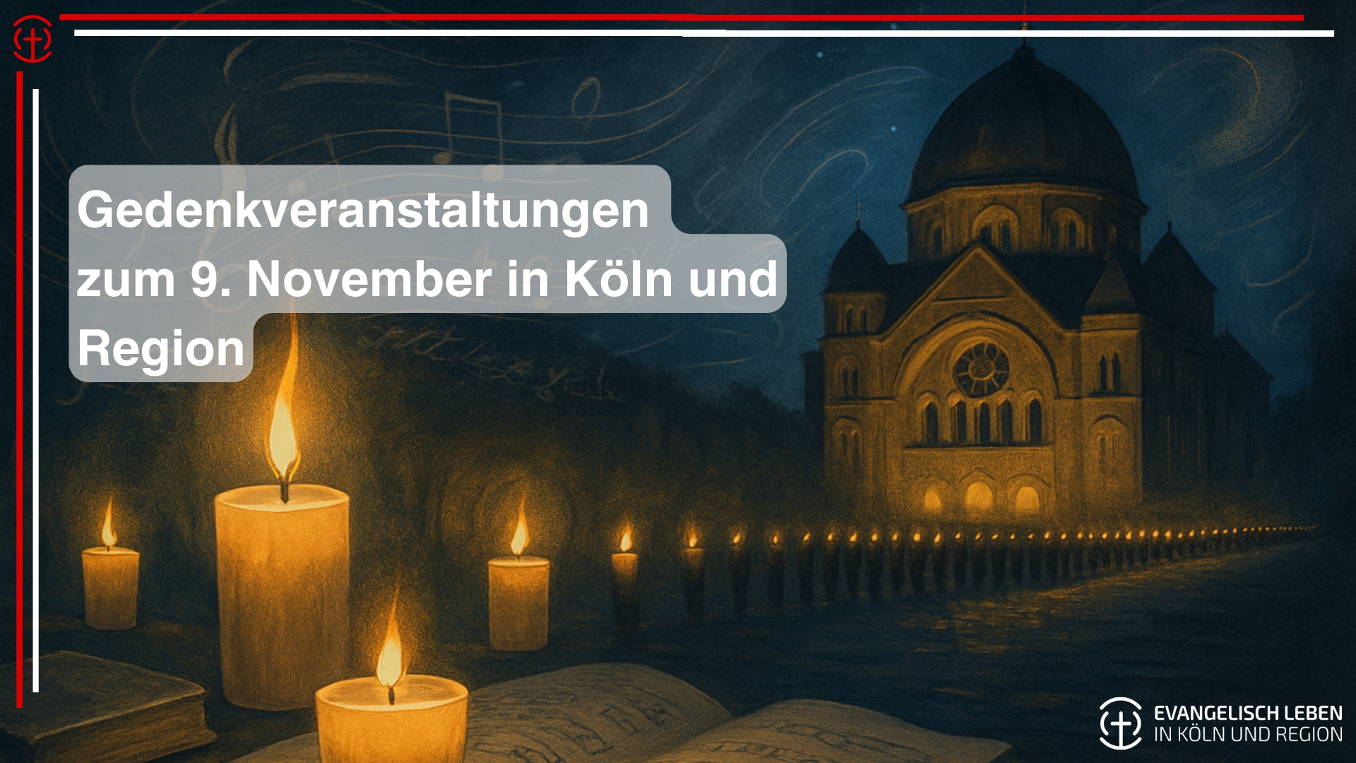 Mehr über den Artikel erfahren Gedenkveranstaltungen zum 9. November in Köln und Region