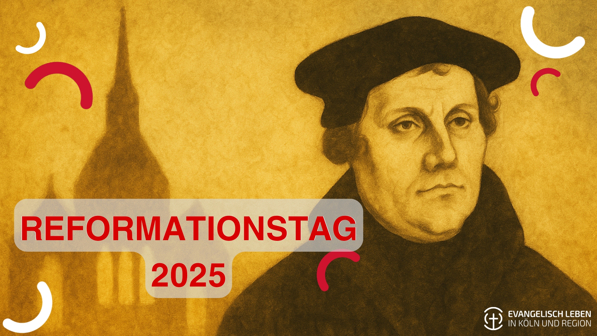 Mehr über den Artikel erfahren Zentrale Reformationsfeier um 18 Uhr in der Trinitatiskirche in Köln – Evangelische Kirchen feiern den Reformationstag