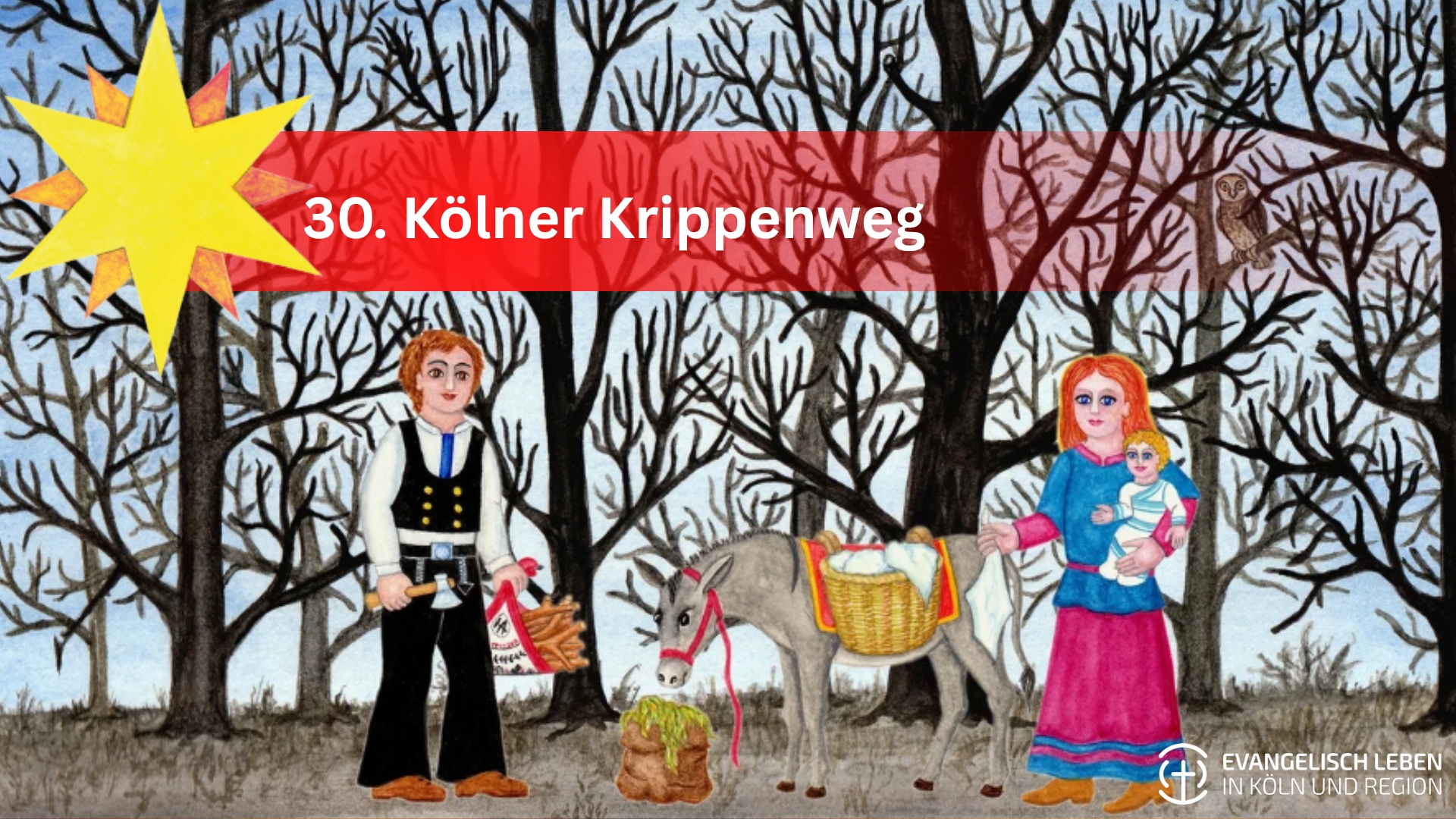 Mehr über den Artikel erfahren 30. Kölner Krippenweg: „Folget dem Stern“ Evangelische Kirchen laden zur Entdeckungsreise ein